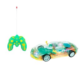 Carro Control Remoto Engranaja Recargable Luces Juguete