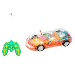 Carro Control Remoto Engranaja Recargable Luces Juguete