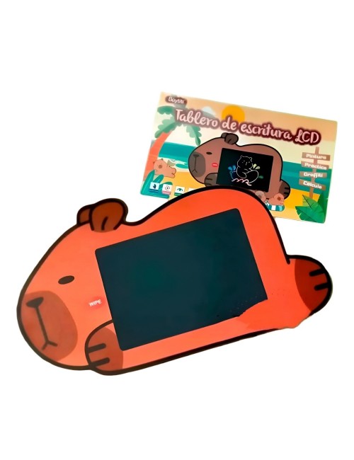 Tablero Mágico Lcd Colores Tabla Capibara Dibujo Escritura