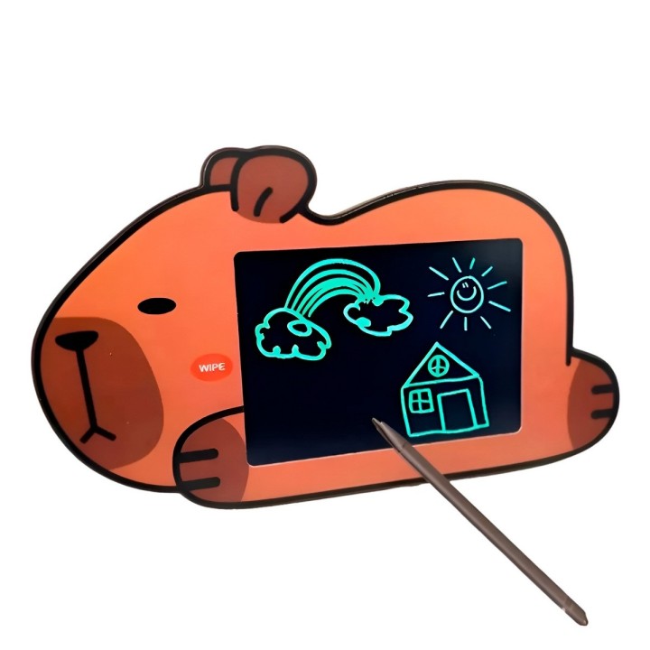 Tablero Mágico Lcd Colores Tabla Capibara Dibujo Escritura