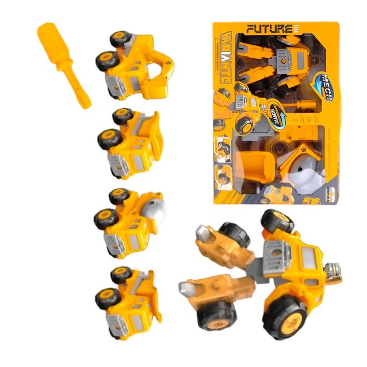Figura Armable Robot 2 En 1 Armatodo Juguete Didactico Niños