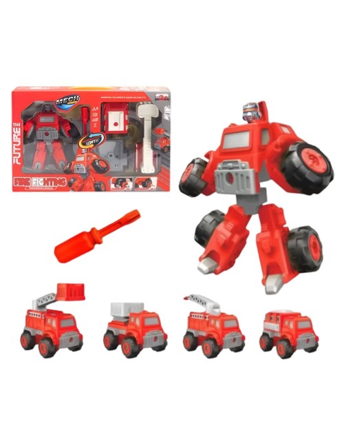 Figura Armable Robot 2 En 1 Armatodo Juguete Didactico Niños