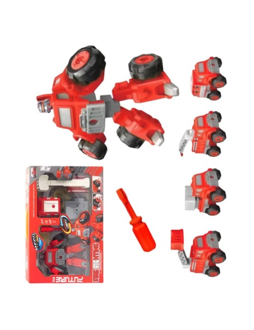 Figura Armable Robot 2 En 1 Armatodo Juguete Didactico Niños