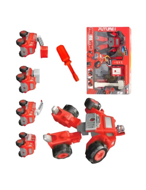 Figura Armable Robot 2 En 1 Armatodo Juguete Didactico Niños