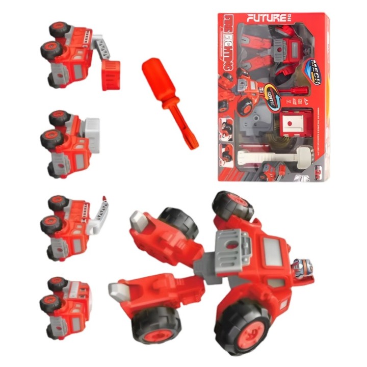 Figura Armable Robot 2 En 1 Armatodo Juguete Didactico Niños