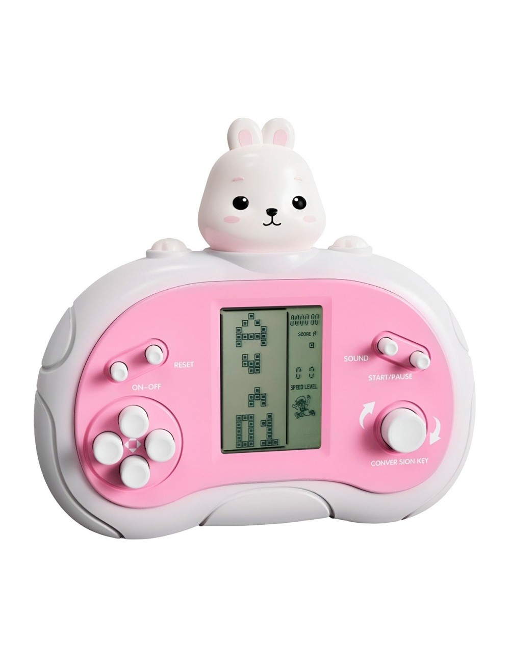 Juguete Diseño Atari Estrategia En Forma De Coneja+ Baterias