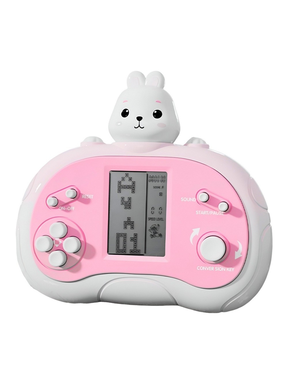 Juguete Diseño Atari Estrategia En Forma De Coneja+ Baterias
