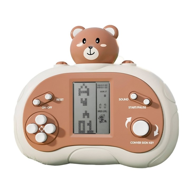 Juguete Diseño Atari Estrategia En Forma De Oso + Baterias