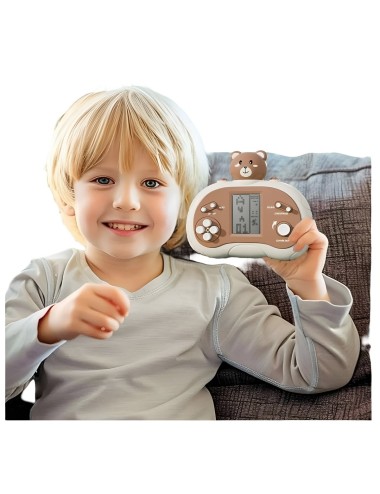 Juguete Diseño Atari Estrategia En Forma De Oso + Baterias