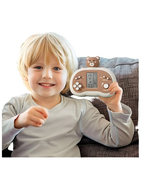 Juguete Diseño Atari Estrategia En Forma De Oso + Baterias