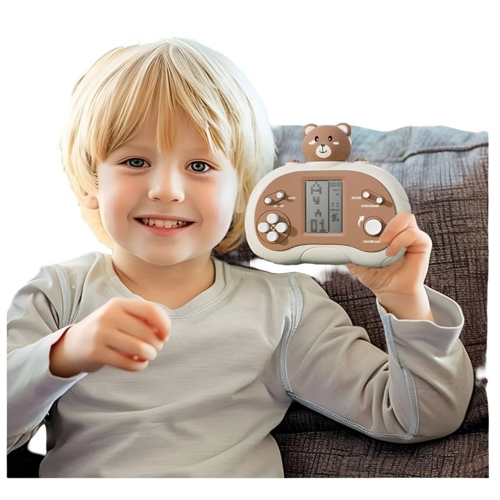 Juguete Diseño Atari Estrategia En Forma De Oso + Baterias