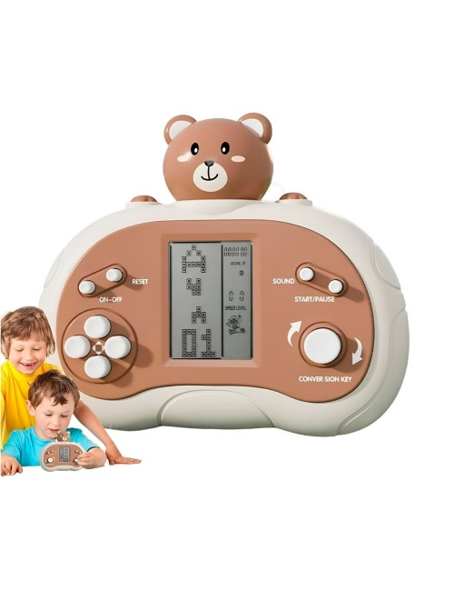 Juguete Diseño Atari Estrategia En Forma De Oso + Baterias