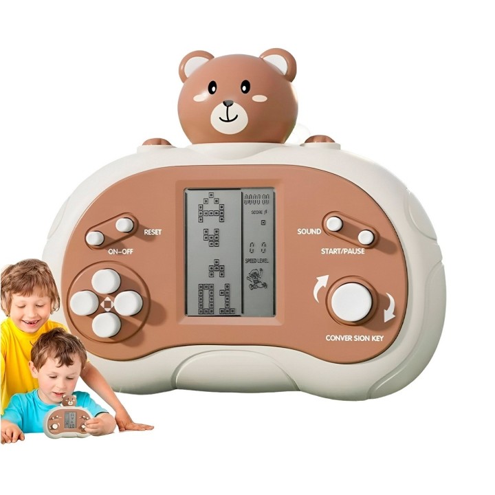 Juguete Diseño Atari Estrategia En Forma De Oso + Baterias