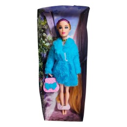 Muñeca Abrigo Peludo Juguete Niñas Interactivo + Accesorio