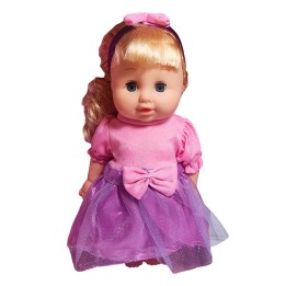 Muñeca Vestido Peine Bacinilla Tetero + Pañal Juguete Niñas