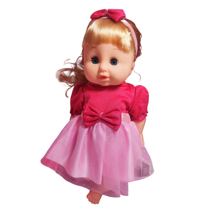 Muñeca Vestido Peine Bacinilla Tetero + Pañal Juguete Niñas