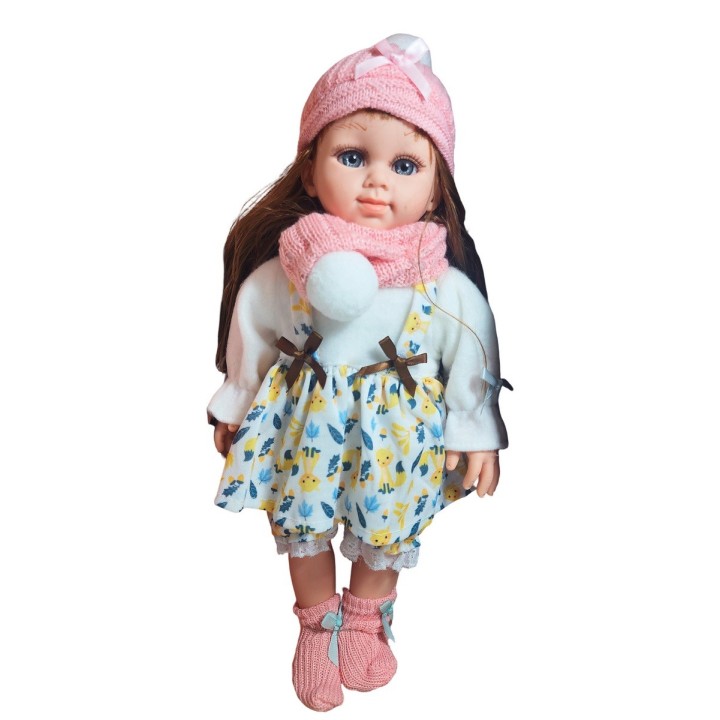 Muñeca Realista Juguete + Bolso Y Accesorios Juguete Niñas