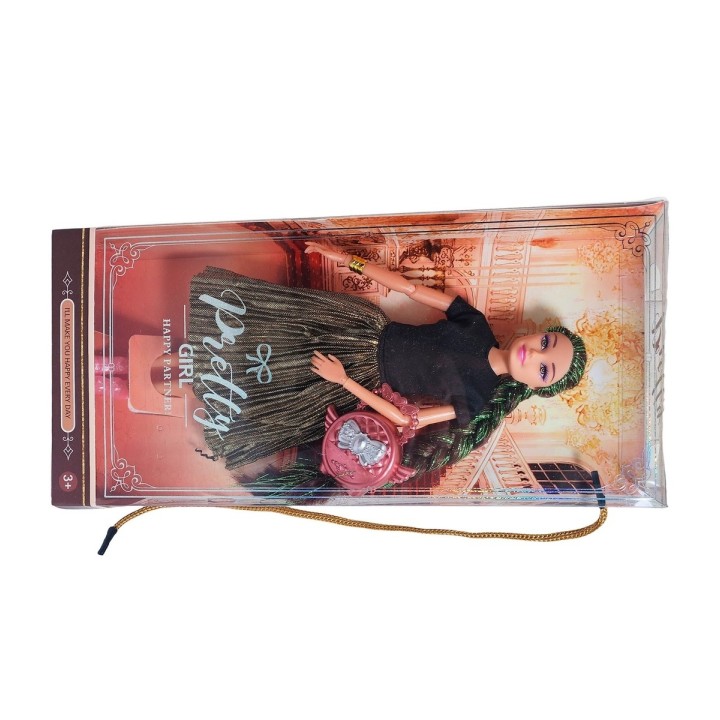 Muñeca Realista Elegante + Bolso Juguete Niñas Interactiva