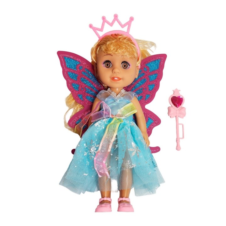 Muñeca Hada Princesa Con Alas Juguete Niñas Interactiva
