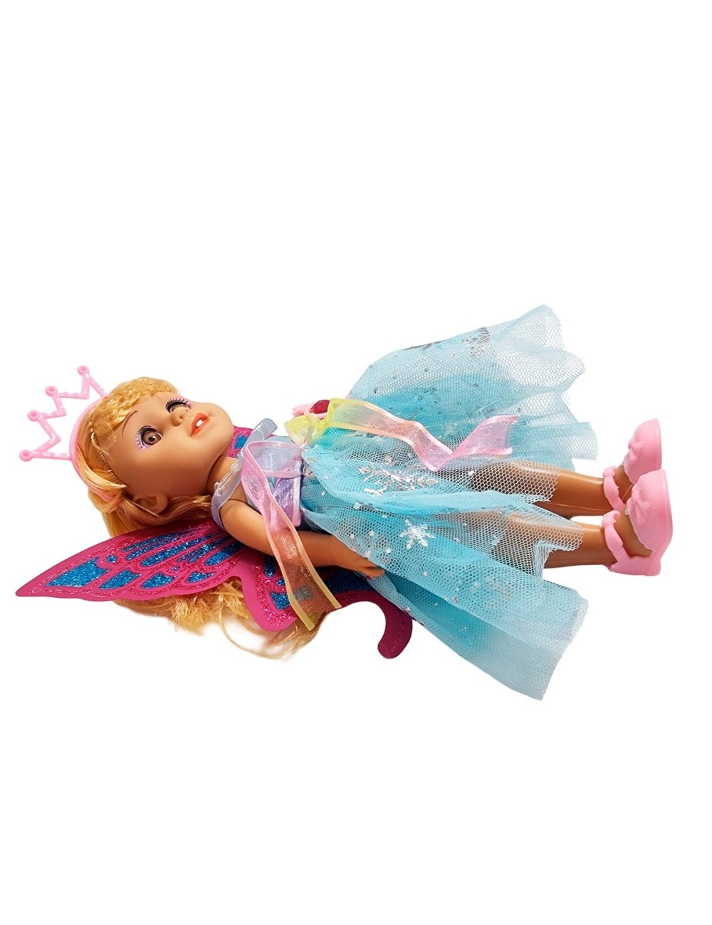 Muñeca Hada Princesa Con Alas Juguete Niñas Interactiva