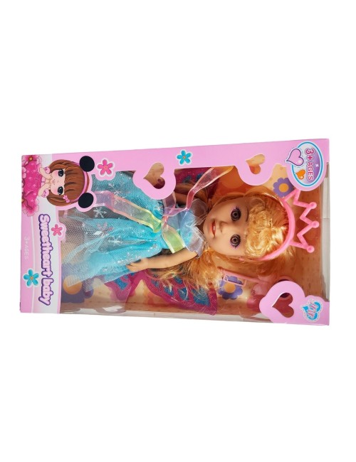 Muñeca Hada Princesa Con Alas Juguete Niñas Interactiva