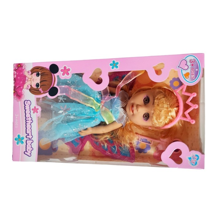 Muñeca Hada Princesa Con Alas Juguete Niñas Interactiva