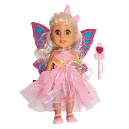 Muñeca Hada Princesa Con Alas Juguete Niñas Interactiva