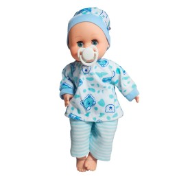 Muñeco Bebe Tierno Bebote Pijama Con Chupo Juguete Niñas