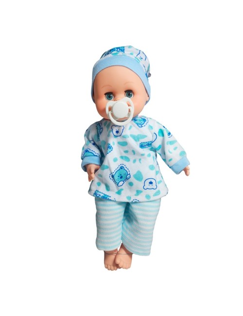 Muñeco Bebe Tierno Bebote Pijama Con Chupo Juguete Niñas