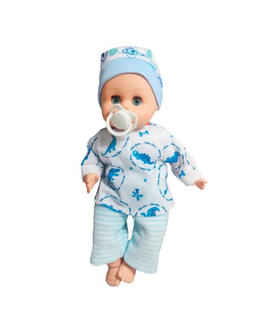 Muñeco Bebe Tierno Bebote Pijama Con Chupo Juguete Niñas