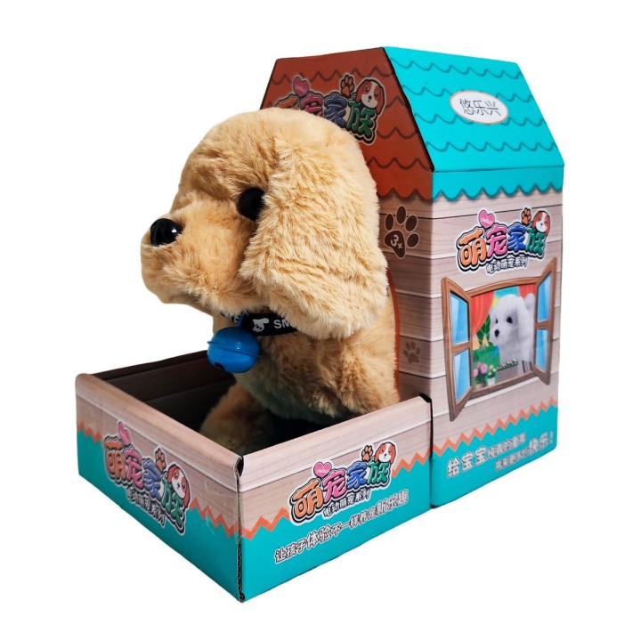 Perro Tierno Robot Pet Casa Juguete Interactivo + Baterias | Dayoshop