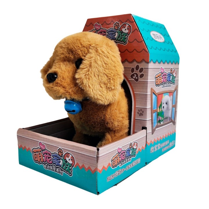 Perro Tierno Robot Pet Casa Juguete Interactivo + Baterias | Dayoshop