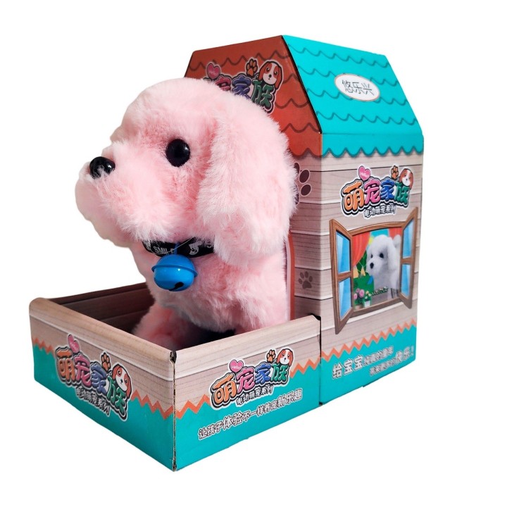 Perro Tierno Robot Pet Casa Juguete Interactivo + Baterias | Dayoshop