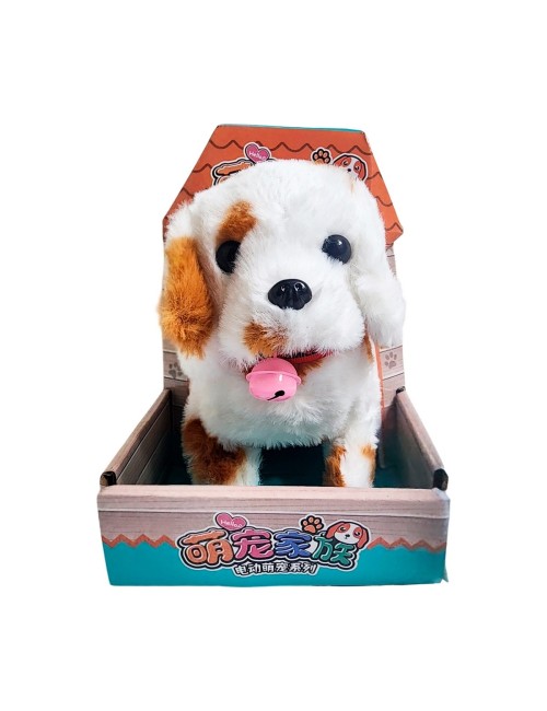 Perro Manchitas Robot Casa Juguete Interactivo + Bateria