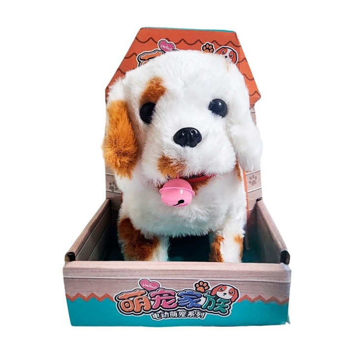 Perro Manchitas Robot Casa Juguete Interactivo + Bateria