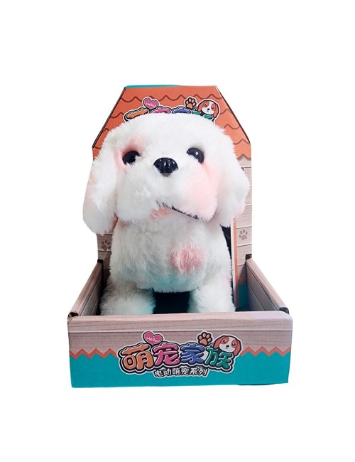 Perro Manchitas Robot Casa Juguete Interactivo + Bateria