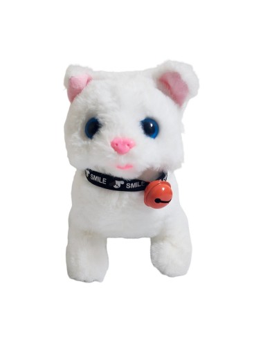 Gato Tierno Robot Casa Juguete Interactivo + Bateria