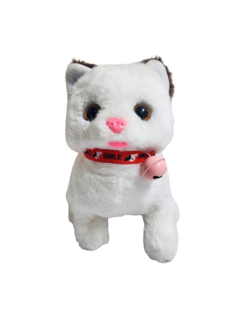 Gato Tierno Robot Casa Juguete Interactivo + Bateria