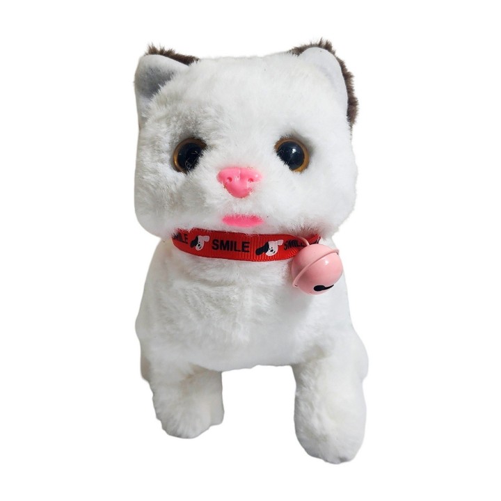 Gato Tierno Robot Casa Juguete Interactivo + Bateria