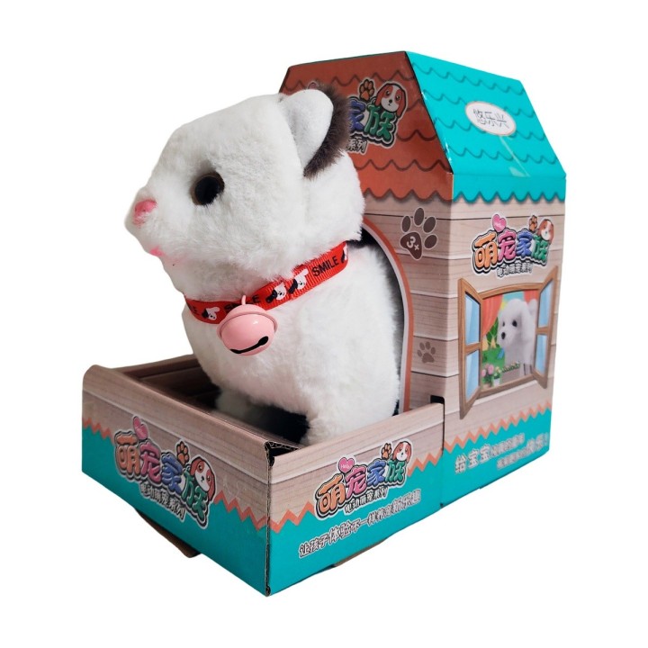 Gato Tierno Robot Casa Juguete Interactivo + Bateria