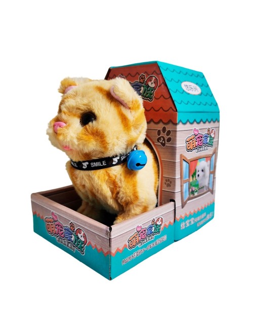 Gato Rayitas Robot Casa Juguete Interactivo + Bateria