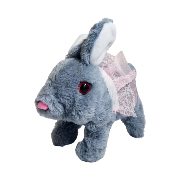 Conejo Tierno Con Tul Robot Juguete Interactivo + Bateria
