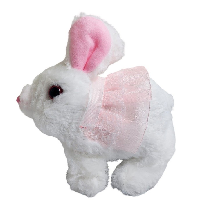 Conejo Tierno Con Tul Robot Juguete Interactivo + Bateria