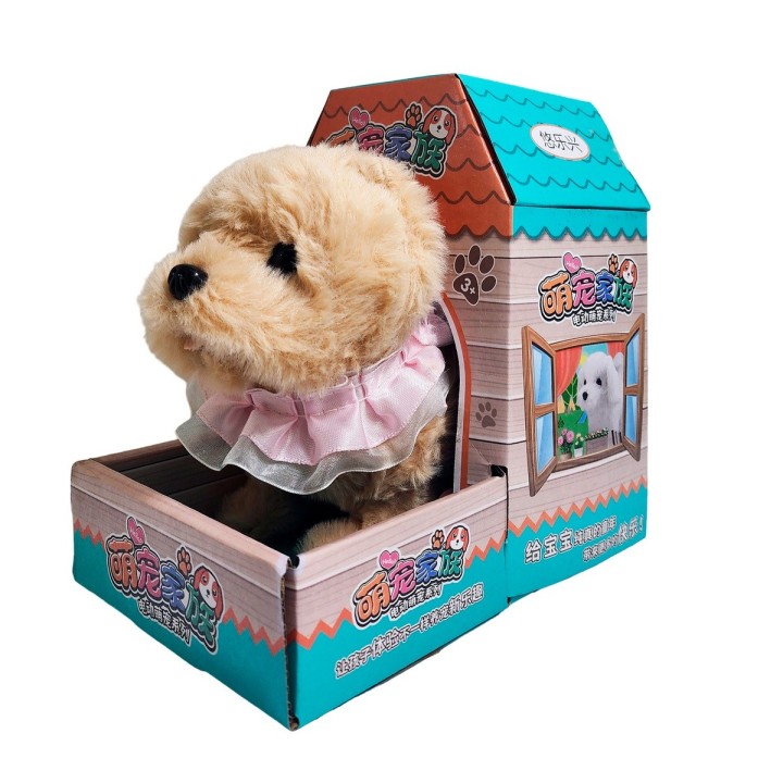 Perro Tierno Con Tul Con Control Robot Juguete + Bateria | Dayoshop