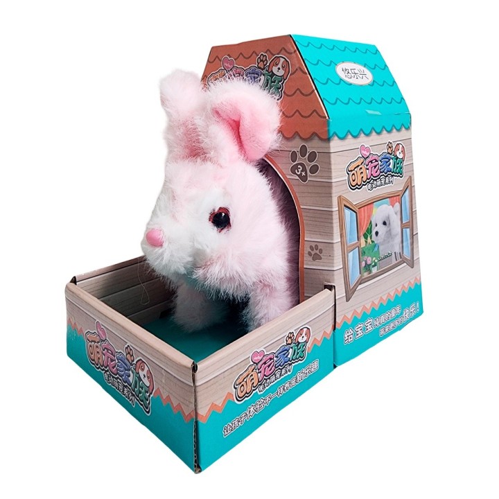Conejo Tierno Con Control Robot Juguete Interactivo +bateria