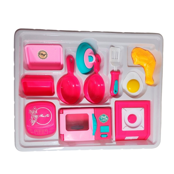 Cocina De Juguete Interactiva Utencilios Niñas Didactico