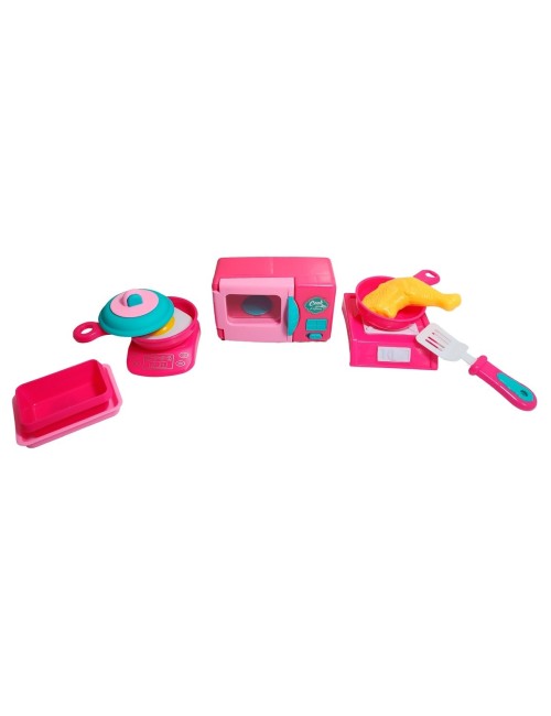 Cocina De Juguete Interactiva Utencilios Niñas Didactico