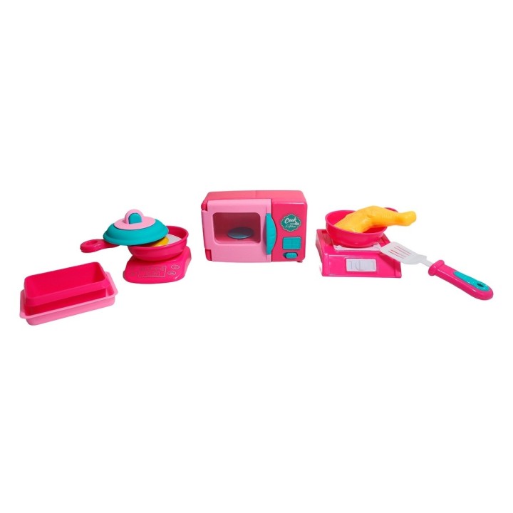 Cocina De Juguete Interactiva Utencilios Niñas Didactico