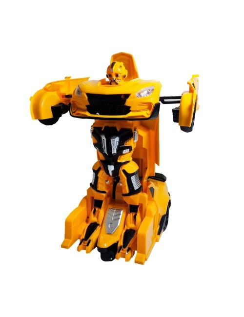 Carro Control Remoto Convierte En Robot Transformers Grande