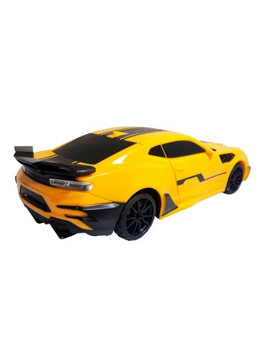 Carro Control Remoto Convierte En Robot Transformers Grande